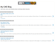 Tablet Screenshot of mycmeblog.blogspot.com