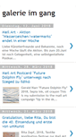 Mobile Screenshot of galerieimgang.blogspot.com