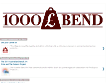 Tablet Screenshot of 1000poundbend.blogspot.com