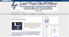 Desktop Screenshot of losttrailoutfitters.blogspot.com