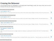 Tablet Screenshot of crossingthedelaware.blogspot.com