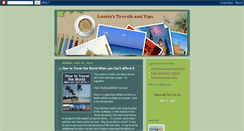 Desktop Screenshot of laurietraveltips.blogspot.com