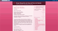 Desktop Screenshot of gdcp-cabrela.blogspot.com