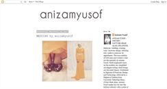 Desktop Screenshot of anizamyusoftherhucouture.blogspot.com