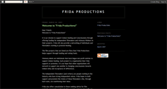 Desktop Screenshot of fridaproductions.blogspot.com