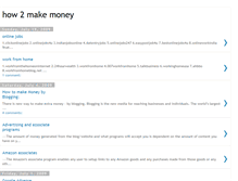 Tablet Screenshot of how2makemoneyonlinebyblog.blogspot.com