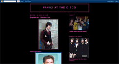 Desktop Screenshot of aboutpanicatthedisco.blogspot.com