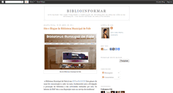 Desktop Screenshot of biblioinformar.blogspot.com