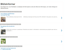 Tablet Screenshot of biblioinformar.blogspot.com