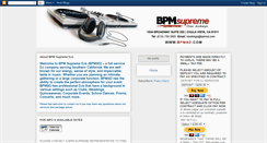 Desktop Screenshot of bpmsupremedjs.blogspot.com