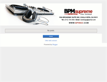 Tablet Screenshot of bpmsupremedjs.blogspot.com