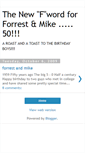 Mobile Screenshot of forrestandmiketurn50.blogspot.com