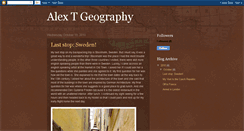 Desktop Screenshot of alextgeography.blogspot.com