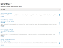 Tablet Screenshot of divxfilmler.blogspot.com