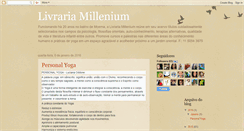 Desktop Screenshot of livrariamillenium.blogspot.com