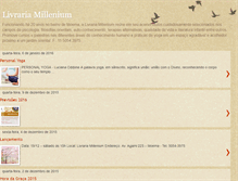 Tablet Screenshot of livrariamillenium.blogspot.com