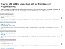 Tablet Screenshot of ledarskapstips.blogspot.com