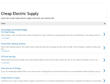 Tablet Screenshot of cheapelectricsupply.blogspot.com