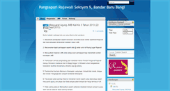 Desktop Screenshot of pangsapurirajawali.blogspot.com