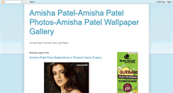 Desktop Screenshot of myamisha-patel.blogspot.com