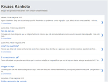 Tablet Screenshot of kruzeskanhoto.blogspot.com