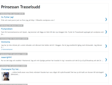 Tablet Screenshot of prinsessantrasselsudd.blogspot.com