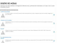 Tablet Screenshot of diseno-modas.blogspot.com
