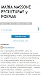 Mobile Screenshot of esculturasmariamassone.blogspot.com