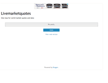 Tablet Screenshot of livemarketquotes.blogspot.com