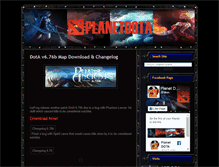 Tablet Screenshot of planetdota.blogspot.com