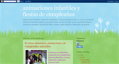 Desktop Screenshot of animacionesinfantilescaracolazul.blogspot.com