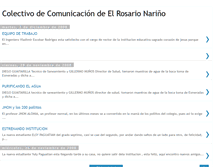 Tablet Screenshot of colectivoelrosario.blogspot.com