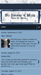 Mobile Screenshot of norecess4mom.blogspot.com