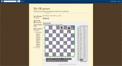 Desktop Screenshot of mygkgames.blogspot.com