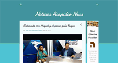 Desktop Screenshot of noticiasacapulco.blogspot.com