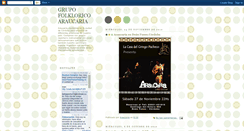 Desktop Screenshot of folklorearaucaria.blogspot.com