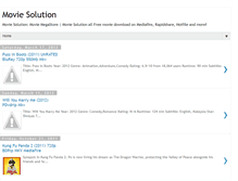 Tablet Screenshot of movie-solution.blogspot.com