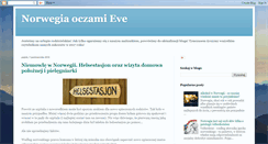 Desktop Screenshot of evewnorwegii.blogspot.com