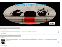 Tablet Screenshot of elpurogusto.blogspot.com