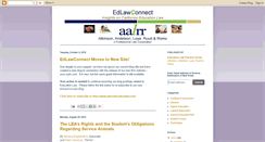 Desktop Screenshot of edlawconnect.blogspot.com