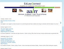 Tablet Screenshot of edlawconnect.blogspot.com