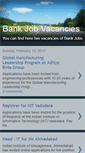 Mobile Screenshot of bankjobopenings.blogspot.com
