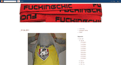 Desktop Screenshot of fuckingchic.blogspot.com