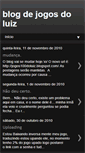 Mobile Screenshot of jogos10doluiz.blogspot.com