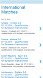 Mobile Screenshot of international-matches.blogspot.com