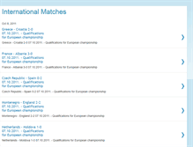 Tablet Screenshot of international-matches.blogspot.com