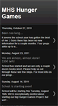 Mobile Screenshot of mhshungergames.blogspot.com