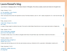 Tablet Screenshot of laurakesselblog.blogspot.com