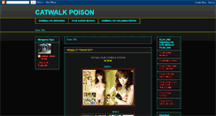 Desktop Screenshot of catwalkpoison.blogspot.com