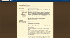 Desktop Screenshot of american-vistas.blogspot.com